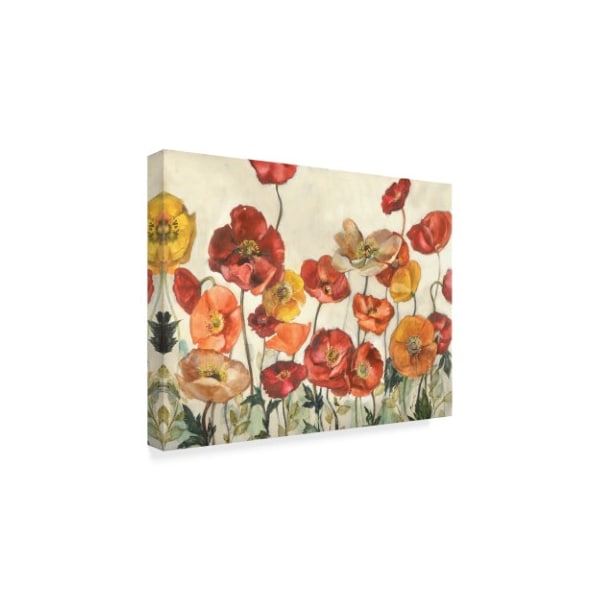 Marietta Cohen Art And Design 'Field Of Poppies Red' Canvas Art,18x24